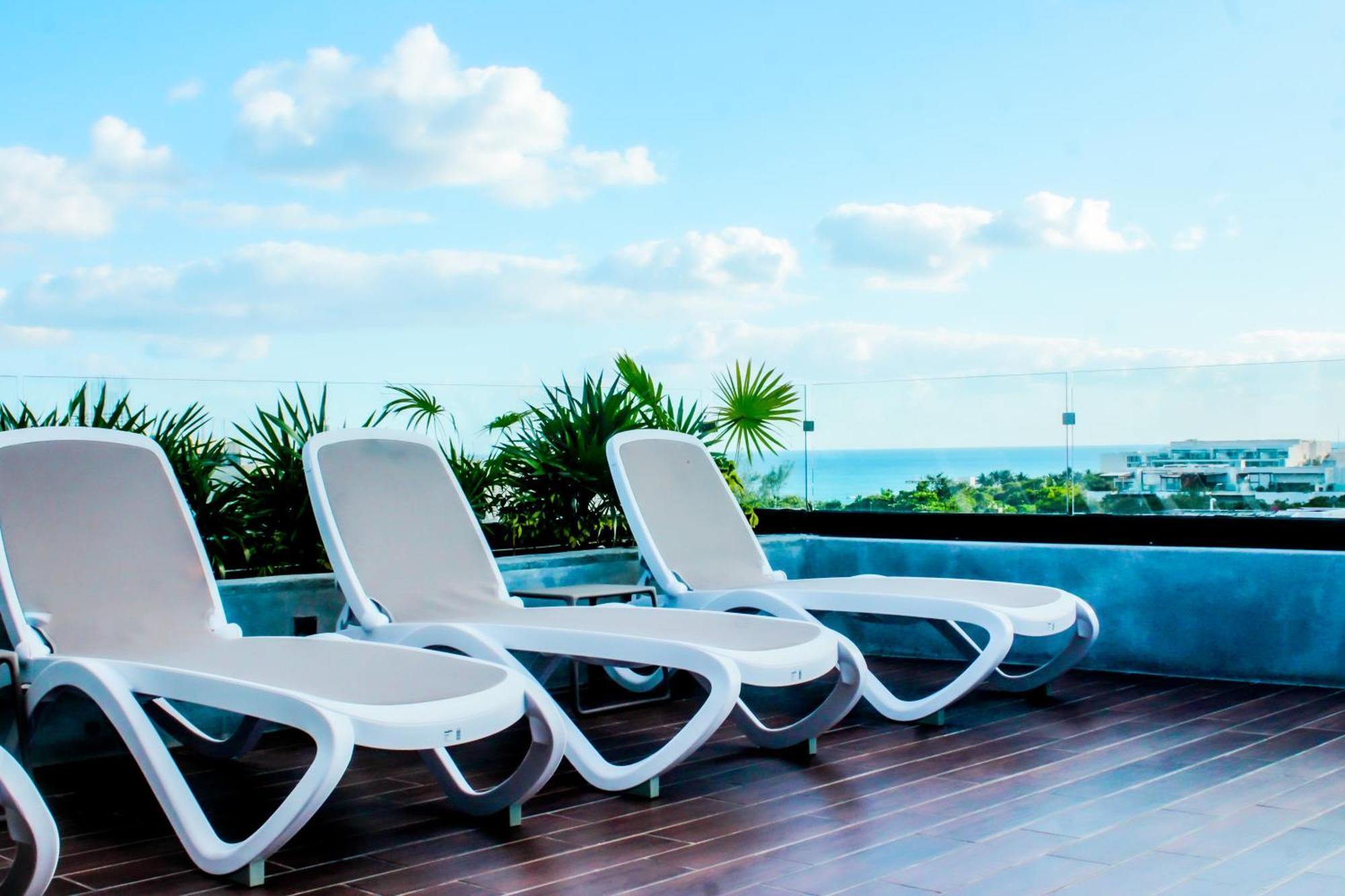 Big, Modern And Beautiful Beach Apartament 1Br Ocean View Playa del Carmen Exterior foto
