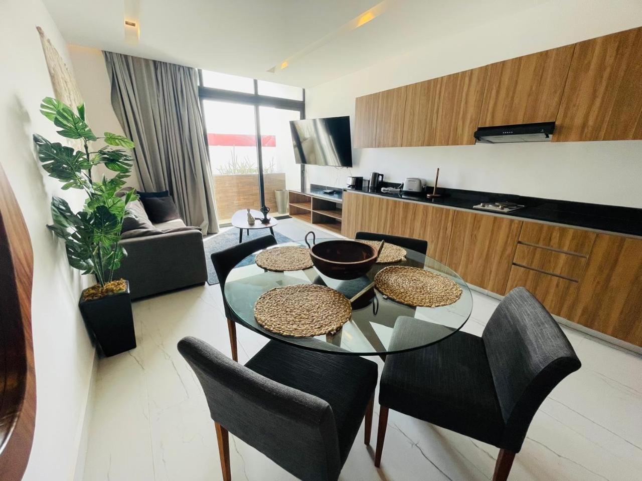 Big, Modern And Beautiful Beach Apartament 1Br Ocean View Playa del Carmen Exterior foto
